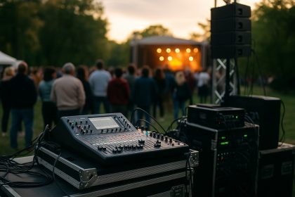 Descubre las 5 tendencias clave en sonido para eventos en 2025: audio 360°, sostenibilidad, automatización, modularidad y experiencias multisensoriales.
